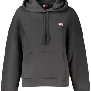 TOMMY HILFIGER FELPA SENZA ZIP DONNA NERO