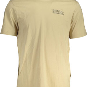 FILA T-SHIRT MANICHE CORTE UOMO BEIGE