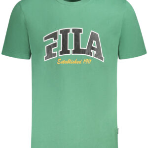 FILA T-SHIRT MANICHE CORTE UOMO VERDE