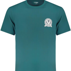 WRANGLER T-SHIRT MANICHE CORTE UOMO VERDE