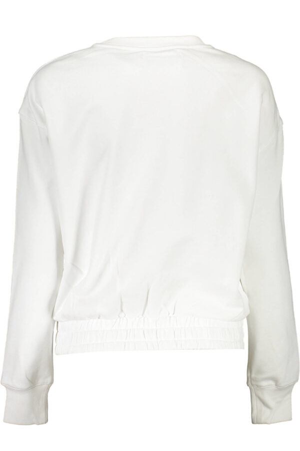 CALVIN KLEIN FELPA SENZA ZIP DONNA BIANCO