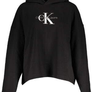 CALVIN KLEIN FELPA SENZA ZIP DONNA NERO