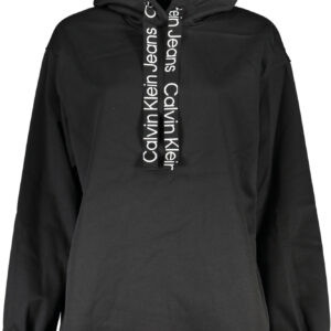 CALVIN KLEIN FELPA SENZA ZIP DONNA NERO
