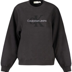 CALVIN KLEIN FELPA SENZA ZIP DONNA NERO