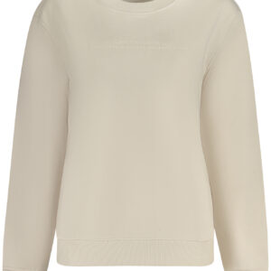 CALVIN KLEIN FELPA SENZA ZIP DONNA BEIGE