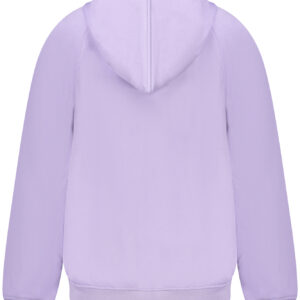 K-WAY FELPA CON ZIP DONNA VIOLA
