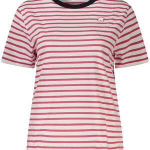 K-WAY T-SHIRT MANICHE CORTE DONNA ROSA