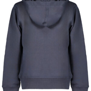 K-WAY FELPA CON ZIP BAMBINO BLU