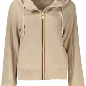 K-WAY FELPA CON ZIP DONNA ROSA