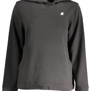 K-WAY FELPA SENZA ZIP DONNA NERO
