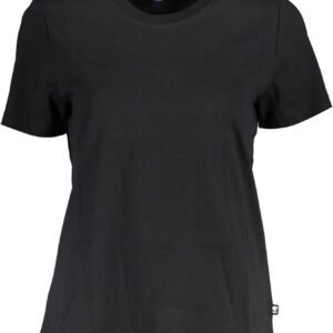 K-WAY T-SHIRT MANICHE CORTE DONNA NERO
