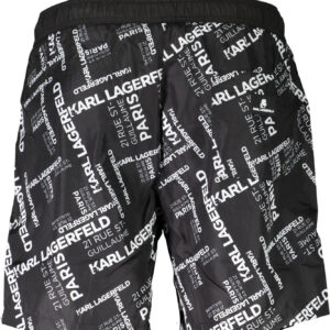 KARL LAGERFELD BEACHWEAR COSTUME PARTE SOTTO UOMO NERO