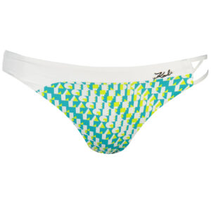 KARL LAGERFELD BEACHWEAR COSTUME PARTE SOTTO DONNA VERDE