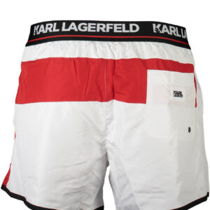 KARL LAGERFELD BEACHWEAR COSTUME PARTE SOTTO UOMO BIANCO
