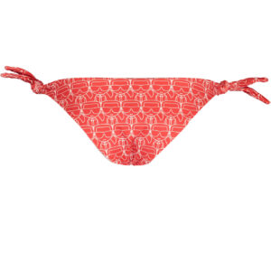 KARL LAGERFELD BEACHWEAR COSTUME PARTE SOTTO DONNA ROSSO