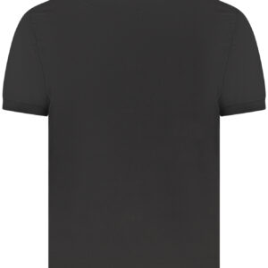 CALVIN KLEIN POLO MANICHE CORTE UOMO NERO