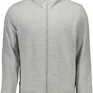 SUPERDRY FELPA CON ZIP UOMO GRIGIO