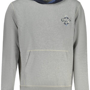 GUESS JEANS FELPA SENZA ZIP UOMO GRIGIO
