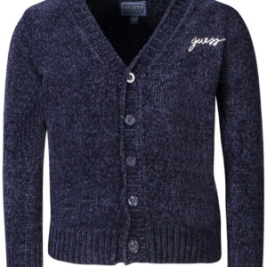 GUESS JEANS CARDIGAN BAMBINO BLU