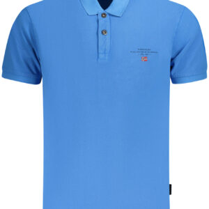 NAPAPIJRI POLO MANICHE CORTE UOMO BLU