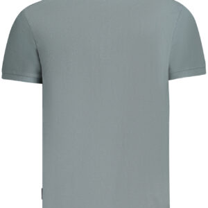 NAPAPIJRI POLO MANICHE CORTE UOMO GRIGIO