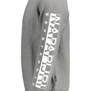 NAPAPIJRI FELPA SENZA ZIP UOMO GRIGIO