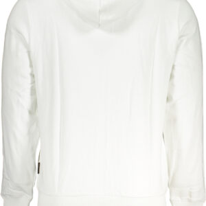 NAPAPIJRI FELPA CON ZIP UOMO BIANCO