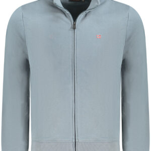 NAPAPIJRI FELPA CON ZIP UOMO GRIGIO