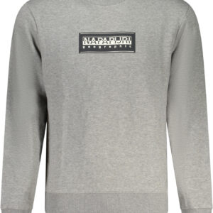 NAPAPIJRI FELPA SENZA ZIP UOMO GRIGIO