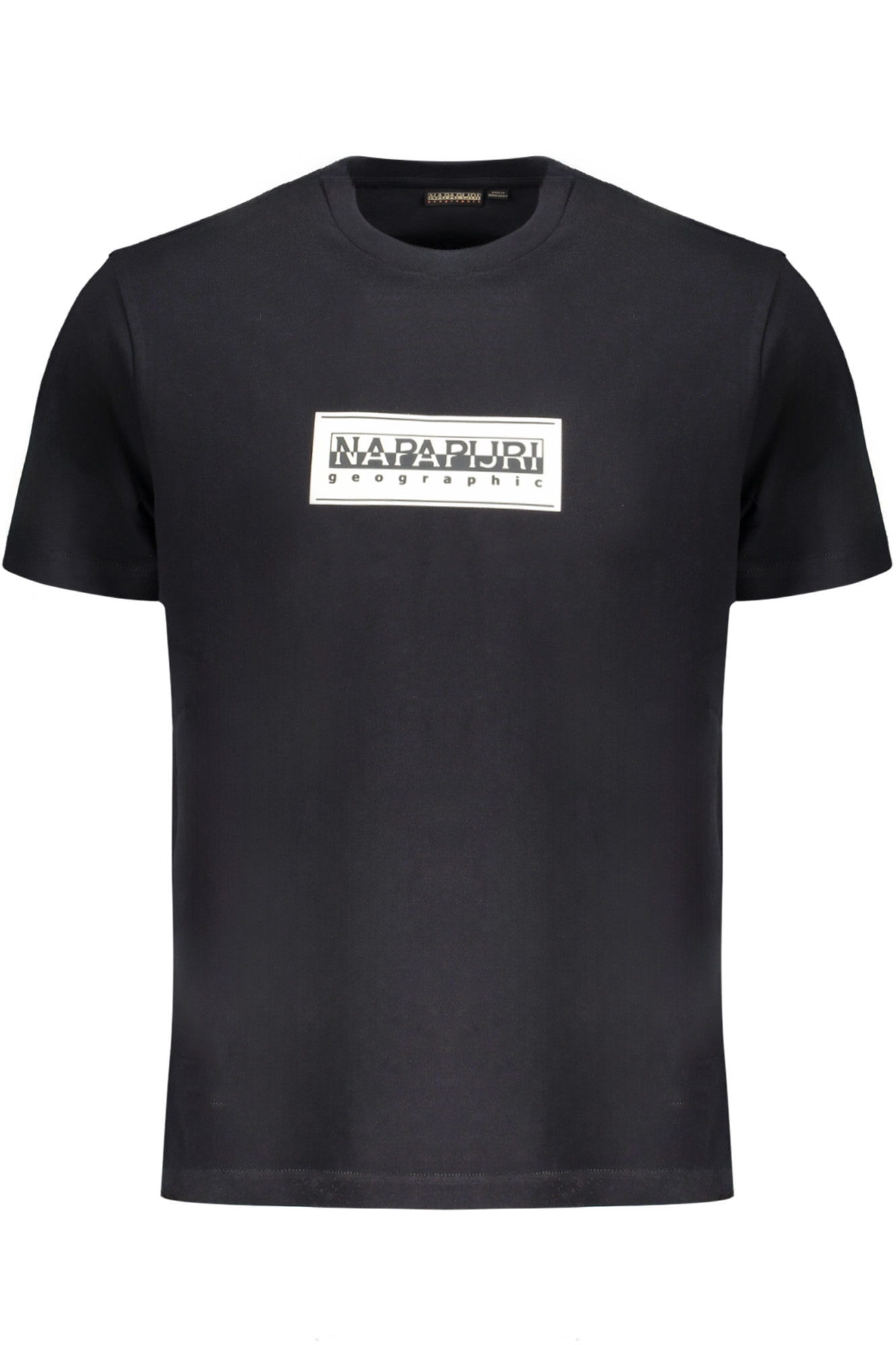 NAPAPIJRI T-SHIRT MANICHE CORTE UOMO NERO