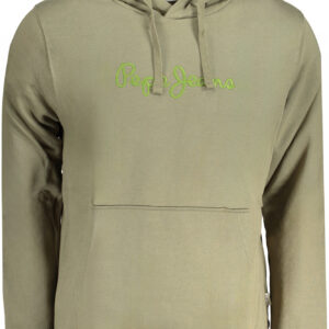 PEPE JEANS FELPA SENZA ZIP UOMO VERDE
