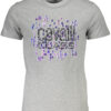 CAVALLI CLASS T-SHIRT MANICHE CORTE UOMO GRIGIO