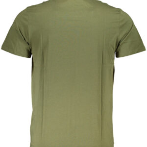 CAVALLI CLASS T-SHIRT MANICHE CORTE UOMO VERDE