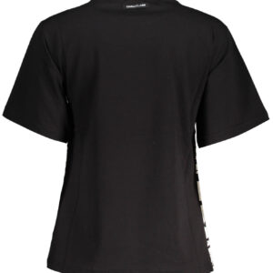CAVALLI CLASS T-SHIRT MANICHE CORTE DONNA NERO