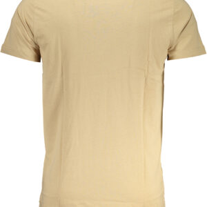 CAVALLI CLASS T-SHIRT MANICHE CORTE UOMO BEIGE