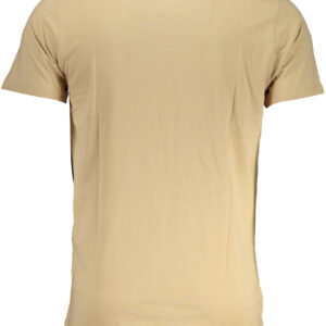 CAVALLI CLASS T-SHIRT MANICHE CORTE UOMO BEIGE