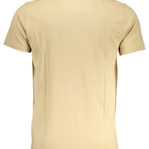 CAVALLI CLASS T-SHIRT MANICHE CORTE UOMO BEIGE