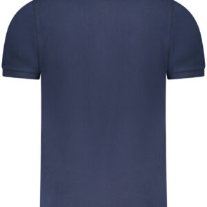 ACCADEMIA MILITARE POLO MANICHE CORTE UOMO BLU