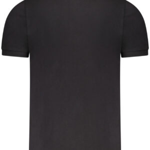 ACCADEMIA MILITARE POLO MANICHE CORTE UOMO NERO