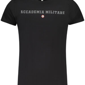 ACCADEMIA MILITARE T-SHIRT MANICHE CORTE UOMO NERO