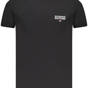 ACCADEMIA MILITARE T-SHIRT MANICHE CORTE UOMO NERO