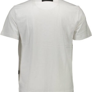 PLEIN SPORT T-SHIRT MANICHE CORTE UOMO BIANCO