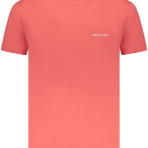 TRUSSARDI T-SHIRT MANICHE CORTE UOMO ROSA