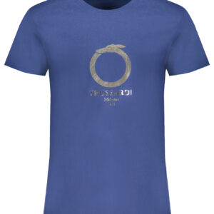 TRUSSARDI T-SHIRT MANICHE CORTE UOMO BLU