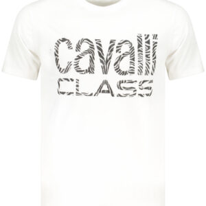 CAVALLI CLASS T-SHIRT MANICHE CORTE UOMO BIANCO