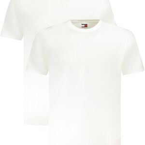 TOMMY HILFIGER T-SHIRT ESTERNABILE UOMO BIANCO