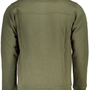 U.S. GRAND POLO FELPA CON ZIP UOMO VERDE