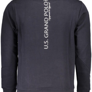 U.S. GRAND POLO FELPA SENZA ZIP UOMO BLU