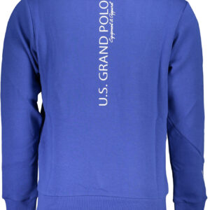 U.S. GRAND POLO FELPA SENZA ZIP UOMO BLU