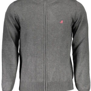 U.S. GRAND POLO CARDIGAN UOMO GRIGIO